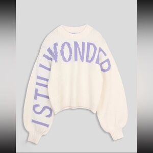 Rationalle “I Still Wonder” Ultra soft sweater, Size Small